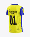 Kids Soccer Jersey Mockup