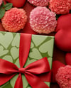 Gift Box with Hearts and Flowers Mockup