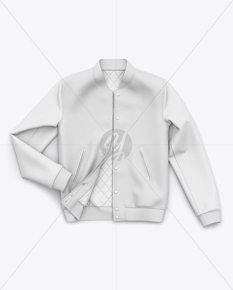 Varsity Jacket Flat Lay