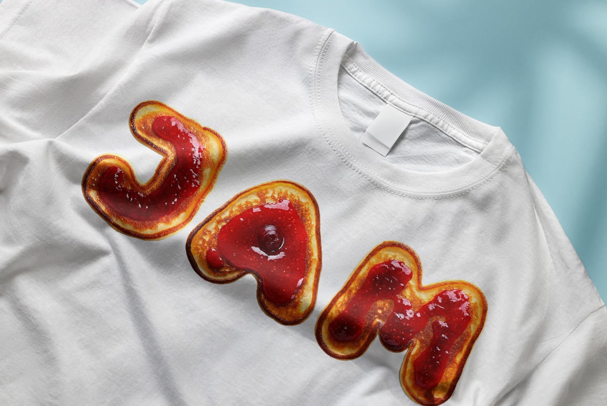 Pancake with Jam Font