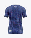 Soccer Jersey Mockup - Back View