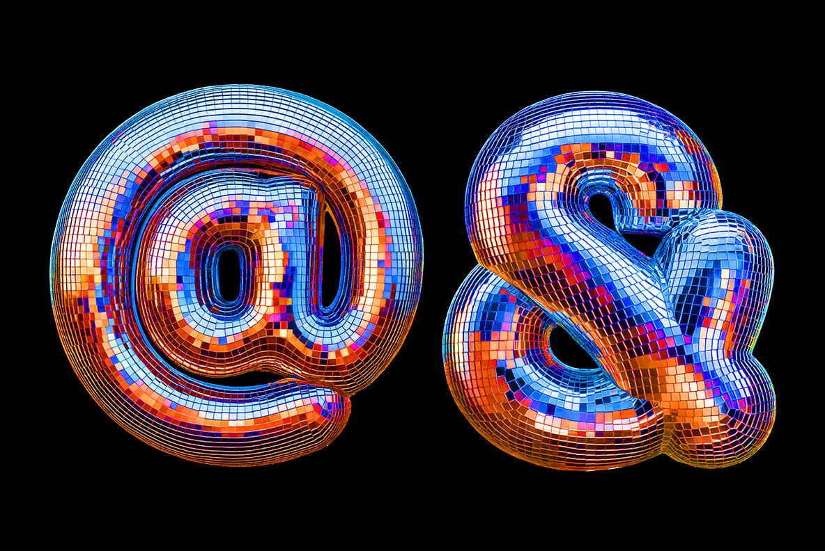 Disco-Pop Font