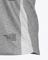 Heather T-Shirt Mockup - Half Side View