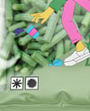Frozen Green Beans Pack Mockup