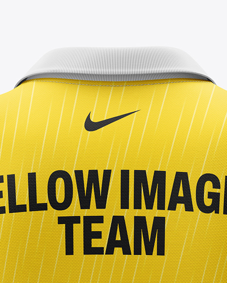 Soccer Polo Jersey Mockup