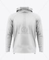Men's Anorak Windbreaker Jacket Mockup - Front View