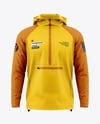 Men's Anorak Windbreaker Jacket Mockup - Front View
