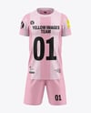 Kids Sports Kit Mockup - Front View
