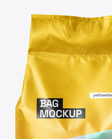 Plastic Bag with Handle Mockup
