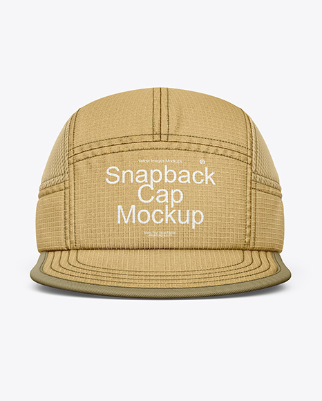 Ripstop Snapback Cap Mockup