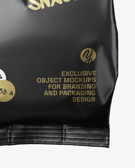 Matte Food Bag Mockup