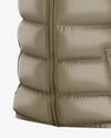 Glossy Down Vest Mockup