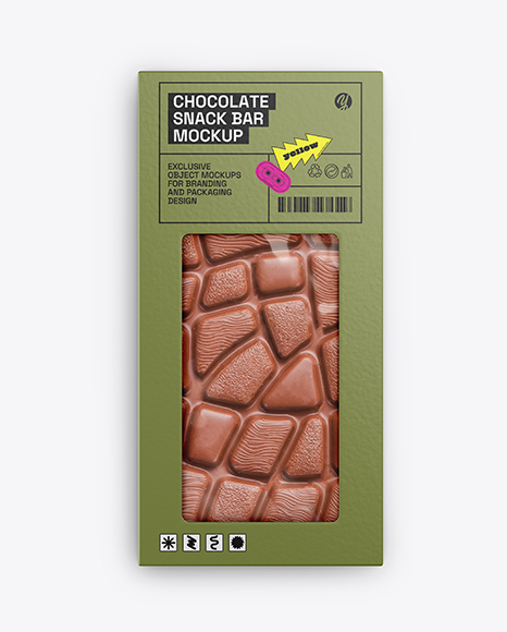 Chocolate Bar Mockup