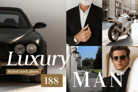 Luxury Man - 188 Images Bundle - Stock Photos