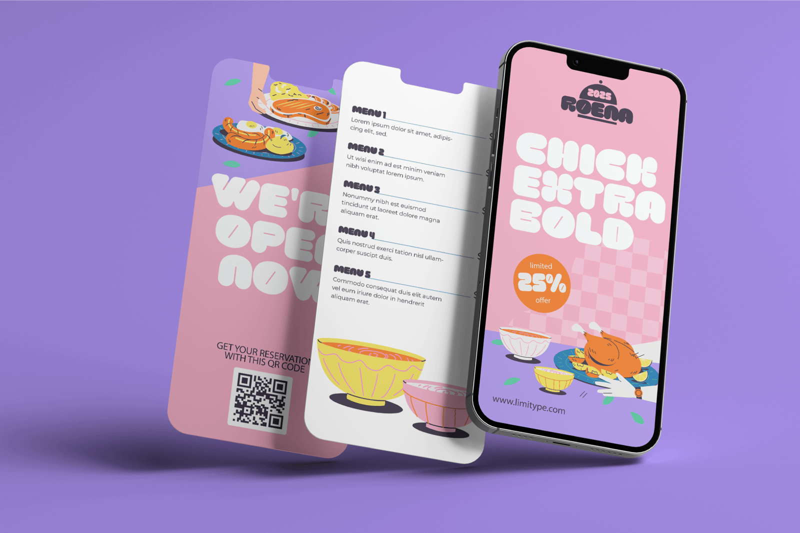 Roena - Bold Font