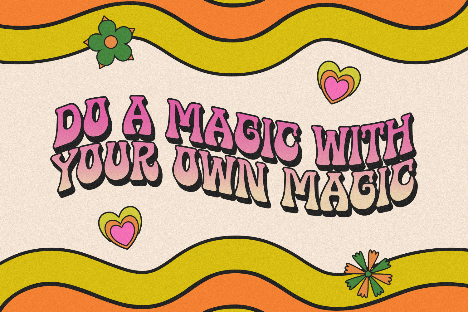 The Psychedelic Peace Font
