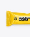 Glossy Snack Package Mockup