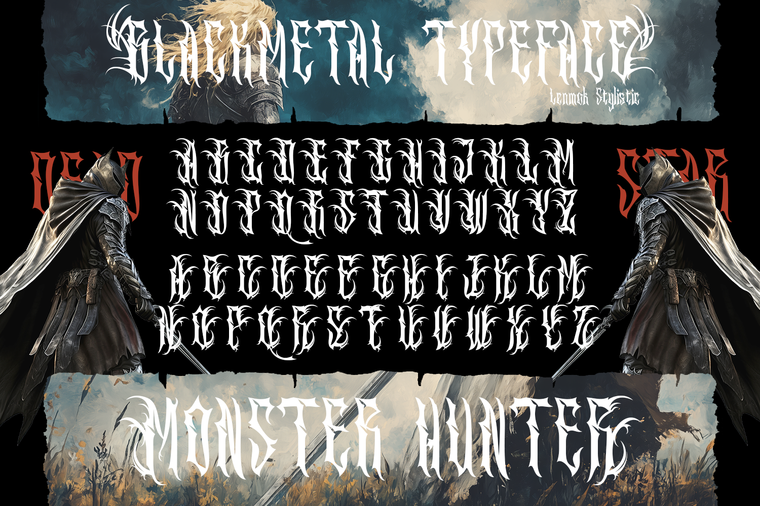 Lenmok - Blackletter Font