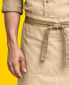 Man Wearing Chef Uniform and Chef Hat Mockup