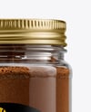 Plastic Jar with Ground Cloves Mockup
