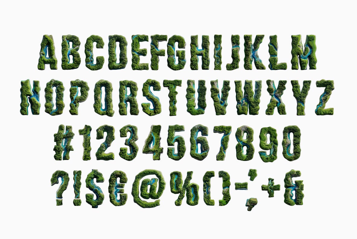 NatureForm Font