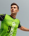 Man Wearing Badminton Uniform Mockup