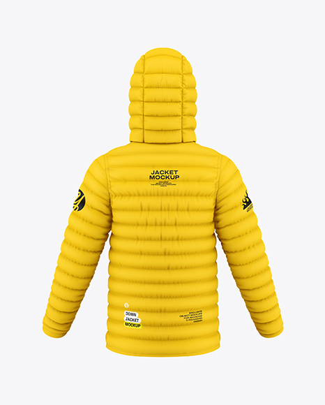 Down Jacket Mockup - PSD Mockups