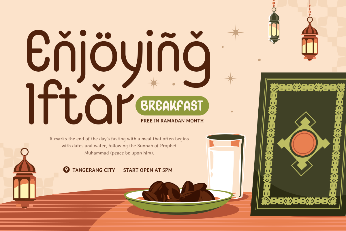 Barka - Modern Arabic Font