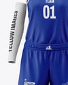 Women's Basketball Kit Mockup - Front View