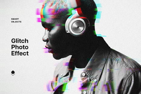 Glitch Photo Effect - Add-Ons