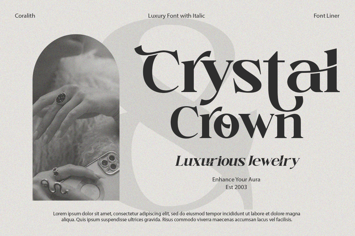 Coralith - Luxury Serif Font