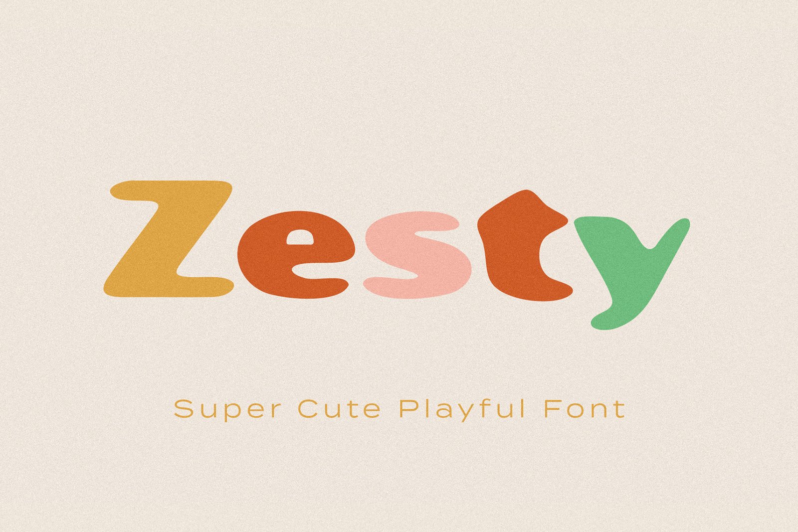 Zesty - Playful Font