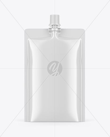 Glossy Doy-Pack Mockup