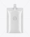 Glossy Doy-Pack Mockup
