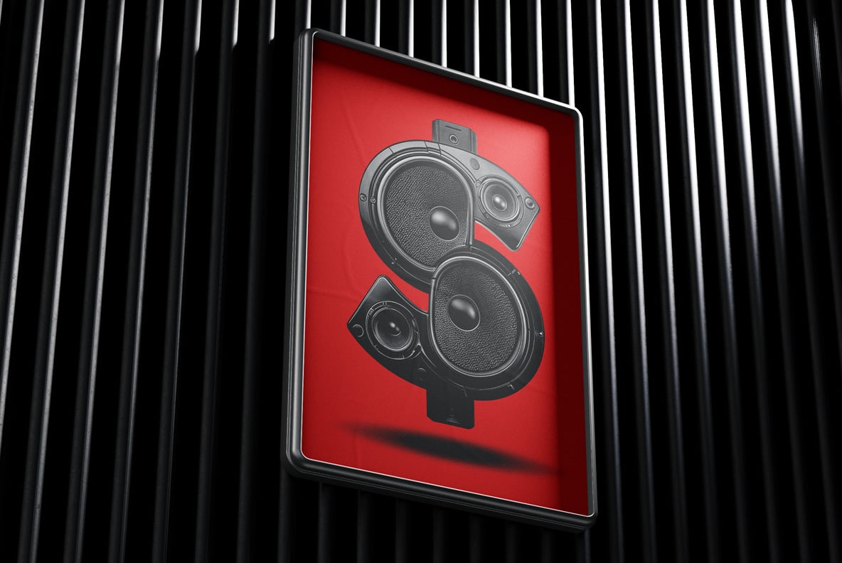 Sound Speakers Font
