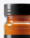Plastic Spice Jar with Cayenne Pepper Mockup