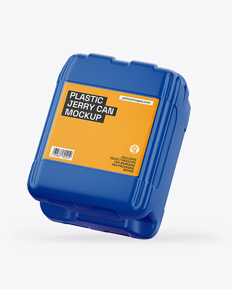 Plastic 5L Jerrycan Mockup - Mockups