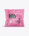 Glossy Snack Package Mockup