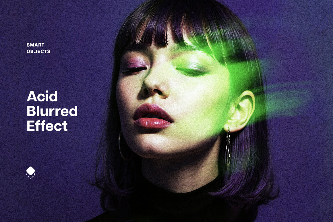 Acid Blur Photo Effect