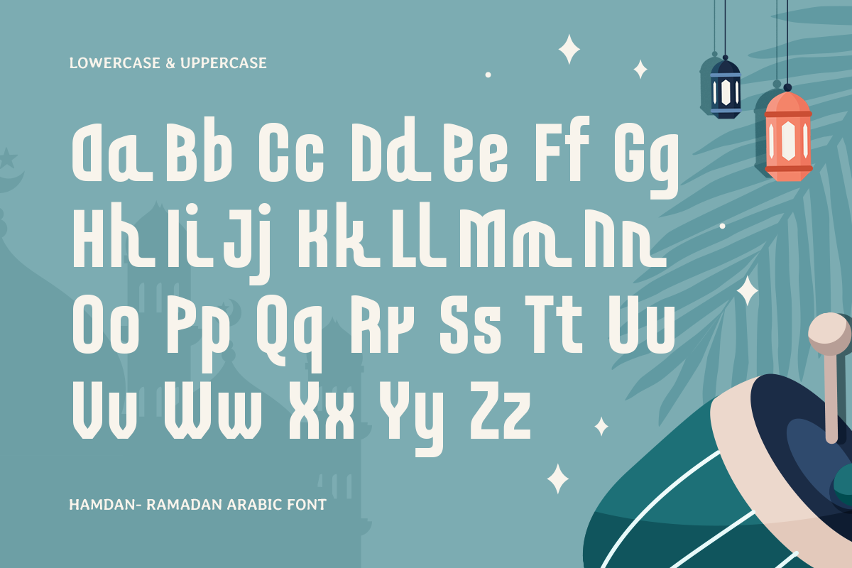 Hamdan - Ramadan Arabic Font