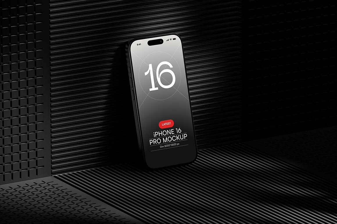 iPhone 16 Pro Mockup