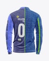 Melange Jersey Mockup - Back View