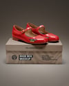 Pair of Mary Janes with Shoe Box Mockup