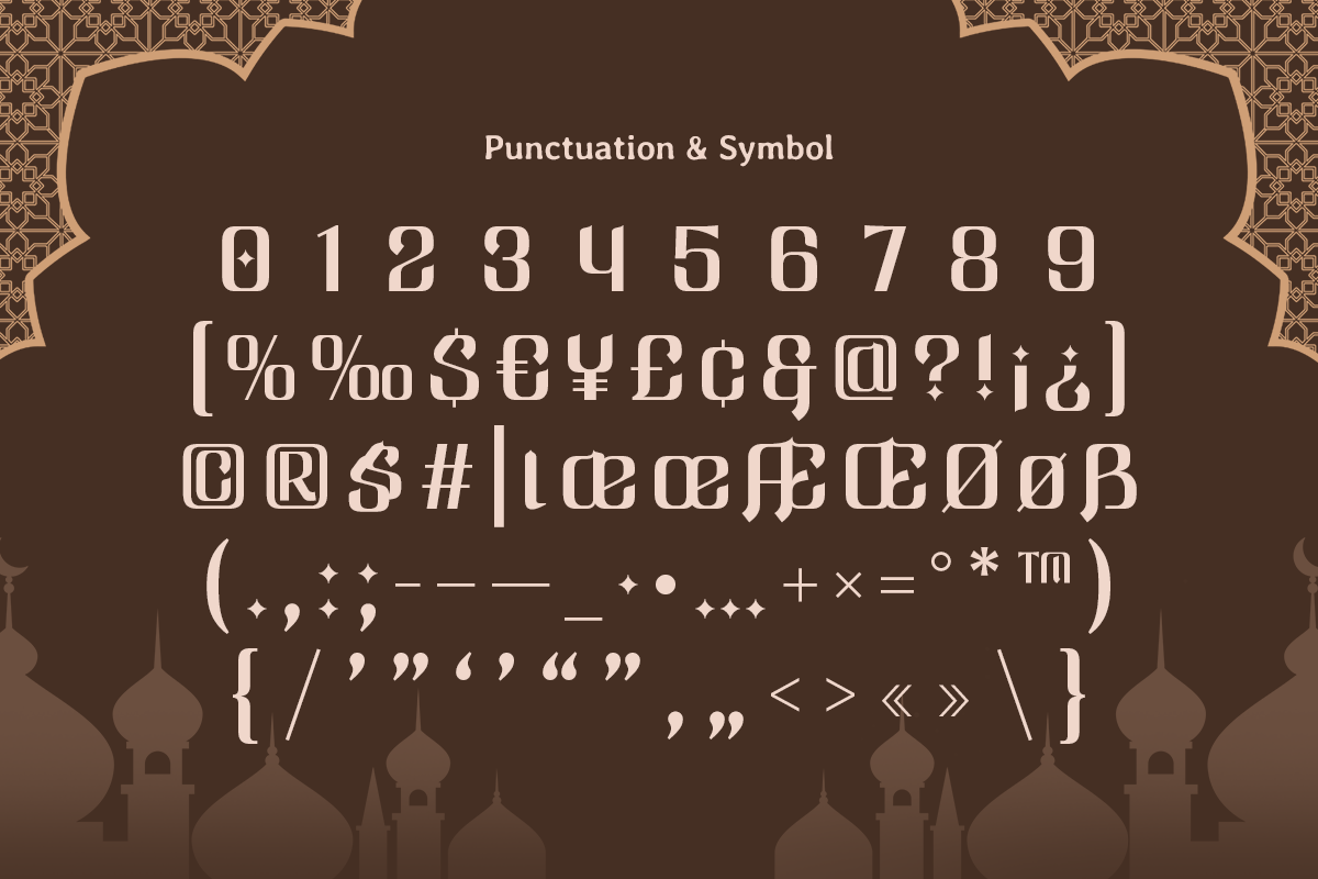 Marhaban Ramadan - Arabic Ramadan Font