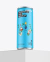 Matte Aluminium Can Mockup