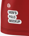 Men's Short Sleeve Polo Shirt Mockup