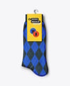 Socks with Tag Mockup