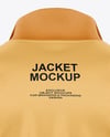 Long Sleeve Track Jacket Mockup - Back View