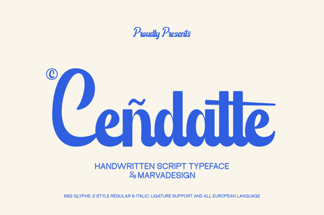 Cendatte Font