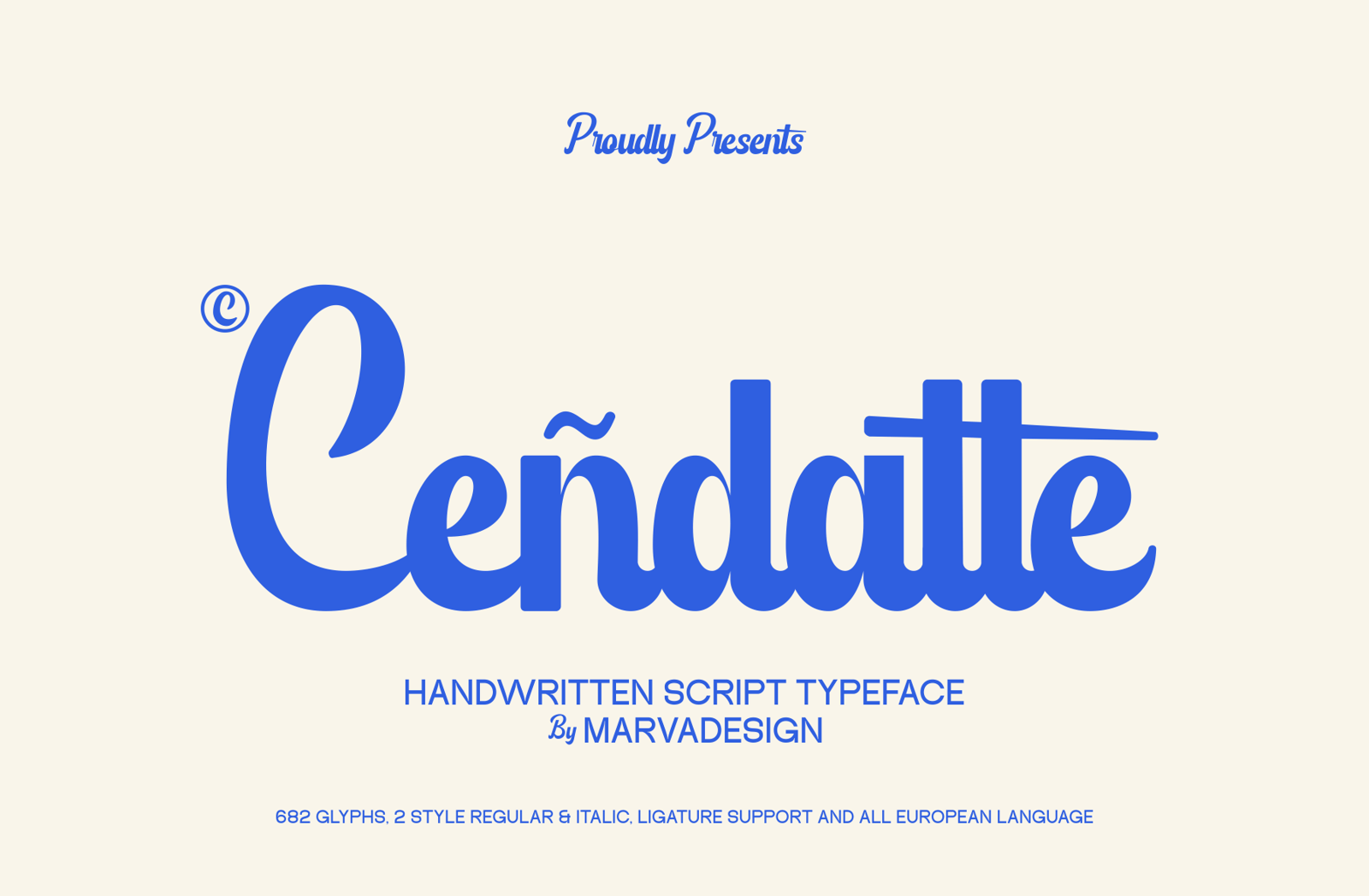 Cendatte Font
